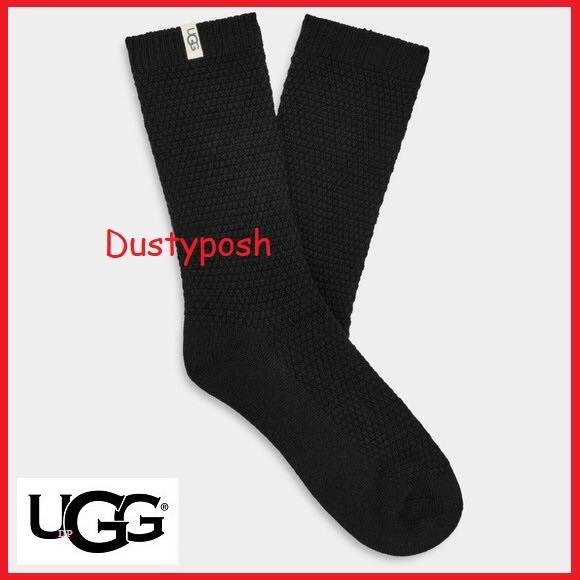 UGG Classic Boot Sock Cozy Soft Merino Wool 3 Colors Cozy Fall Winter Knit - Picture 3 of 6